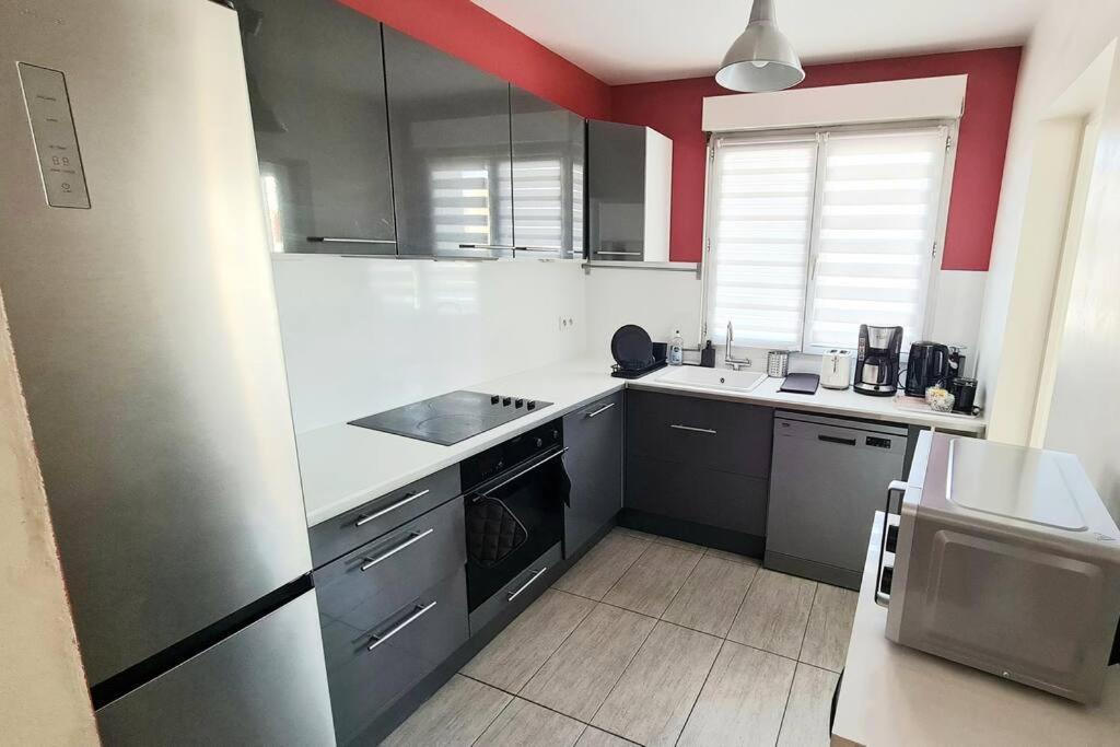 Appartement Appart Cosy & Spacieux-Metro7 Louis-Aragon+Parking à Vitry-sur-Seine Extérieur photo